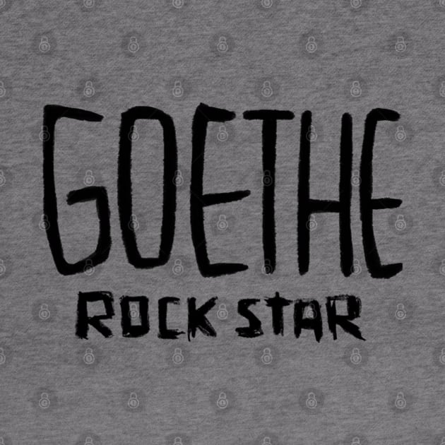 Goethe, Rock Star of Literature by badlydrawnbabe